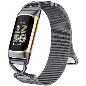 X-Shape Metal Band Compatible with Fitbit Charge 6/ Charge 5 Bands for Women Men, Soft Stainless Steel Mesh Loop Strap Bracelet Wrist Band Replacement for Fitbit Charge 5/ Charge 6 Fitness Tracker X-Shape Metal Band Compatible with Fitbit Charge 6/ Charge 5 Bands for Women Men, Soft Stainless Steel Mesh Loop Strap Bracelet Wrist Band Replacement for Fitbit Charge 5/ Charge 6 Fitness Tracker