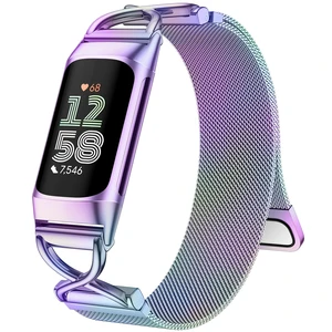 X-Shape Metal Band Compatible with Fitbit Charge 6/ Charge 5 Bands for Women Men, Soft Stainless Steel Mesh Loop Strap Bracelet Wrist Band Replacement for Fitbit Charge 5/ Charge 6 Fitness Tracker X-Shape Metal Band Compatible with Fitbit Charge 6/ Charge 5 Bands for Women Men, Soft Stainless Steel Mesh Loop Strap Bracelet Wrist Band Replacement for Fitbit Charge 5/ Charge 6 Fitness Tracker