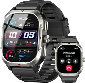 Smart Watch for Men (Answer/Make Calls), 2.06" GPS Fitness Smart Watch Smart Watch for Men (Answer/Make Calls), 2.06" GPS Fitness Smart Watch