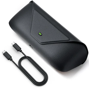 Charging Case for Ray-Ban Meta Wayfarer/Skyler/Headliner, Oakley Meta HSTN Meta Blayzer/Scriber Replacement Charger, LED Indicator, Black Charging Case for Ray-Ban Meta Wayfarer/Skyler/Headliner, Oakley Meta HSTN Meta Blayzer/Scriber Replacement Charger, LED Indicator, Black