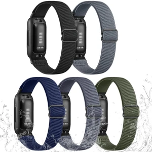 5Pack Stretchy Bands Compatible with Fitbit Inspire 3 for Women Men Water-Resistant Elastic Bands Compatible with Fitbit Inspire 3 Bands,Soft Nylon Sport Replacement Strap for Inspire 2/Inspire 5Pack Stretchy Bands Compatible with Fitbit Inspire 3 for Women Men Water-Resistant Elastic Bands Compatible with Fitbit Inspire 3 Bands,Soft Nylon Sport Replacement Strap for Inspire 2/Inspire