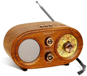Portable Retro Vintage Bluetooth Speaker Radio, FM/AM/SW 3 Band, Adjustable Antenna, Battery Powered, Support TF Card, USB Playing Music, Home Decor Gifts for Friends Family -Brown Color Portable Retro Vintage Bluetooth Speaker Radio, FM/AM/SW 3 Band, Adjustable Antenna, Battery Powered, Support TF Card, USB Playing Music, Home Decor Gifts for Friends Family -Brown Color
