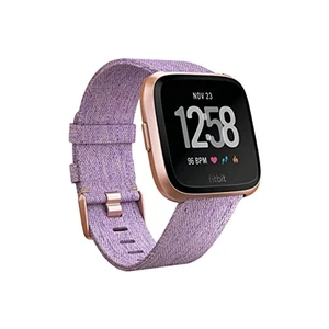 Versa Special Edition Smart Watch, Lavender Woven, One Size (S & L Bands Included) Versa Special Edition Smart Watch, Lavender Woven, One Size (S & L Bands Included)