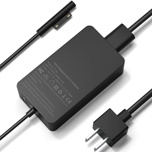 Surface Pro Laptop Charger 65W Power Adapter for Microsoft Surface Pro Compatible with Pro 3/4/5/6/7/8/9/X, Windows Surface Laptop 6/5/4/3/2/1, Surface Book 3/2/1, Go Tablet, 6.5FT Power Cord Surface Pro Laptop Charger 65W Power Adapter for Microsoft Surface Pro Compatible with Pro 3/4/5/6/7/8/9/X, Windows Surface Laptop 6/5/4/3/2/1, Surface Book 3/2/1, Go Tablet, 6.5FT Power Cord