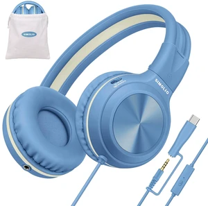 Manyshare USBC & 3.5mm Kids Headphones for School, Travel, Airplane HD Mic for Calls, Classes and Games, Share Port and Volume Limiting, Durable Foldable Over-Ear for Kindle iPad Chromebook PC Manyshare USBC & 3.5mm Kids Headphones for School, Travel, Airplane HD Mic for Calls, Classes and Games, Share Port and Volume Limiting, Durable Foldable Over-Ear for Kindle iPad Chromebook PC