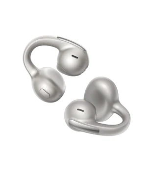 Bowie MC1 Pro Open Ear Clip-On Headphones, Hi-Res LDAC & HiFi4 Acoustic Sound, 5g Ultra-Lightweight Comfort, SuperBass 2.0, DNN 4-Mic AI Clear Calls, IP67 Waterproof, Bluetooth 6.0 (Titanium) Bowie MC1 Pro Open Ear Clip-On Headphones, Hi-Res LDAC & HiFi4 Acoustic Sound, 5g Ultra-Lightweight Comfort, SuperBass 2.0, DNN 4-Mic AI Clear Calls, IP67 Waterproof, Bluetooth 6.0 (Titanium)