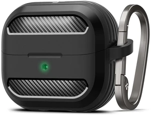 Rugged Armor Designed for Galaxy Buds3, Buds3 Pro & 3 FE (2025/2024) TPU & PC Dual Layer, Drop Protection, Included Carabiner - Matte Black Rugged Armor Designed for Galaxy Buds3, Buds3 Pro & 3 FE (2025/2024) TPU & PC Dual Layer, Drop Protection, Included Carabiner - Matte Black
