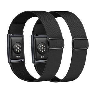 Stretchy Bicep Arm Bands Compatible with Amazfit Helio Fitness Tracker,22mm Soft Breathable Lightweight Nylon Adjustable 38cm Long Replacement Sports Ankle Straps for Women Men Accessory Stretchy Bicep Arm Bands Compatible with Amazfit Helio Fitness Tracker,22mm Soft Breathable Lightweight Nylon Adjustable 38cm Long Replacement Sports Ankle Straps for Women Men Accessory
