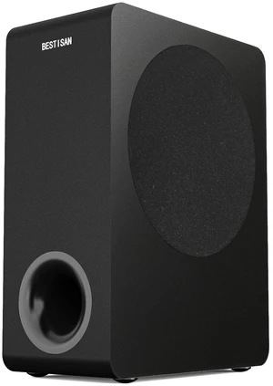 Basscore Powered Subwoofer, 8 Side-Firing 100W Sub, Class-D Amp, Subwoofers for Receiver/Home Theater System, Auto On/Off, RCA, LFE, AUX Input, High-Level Speaker Input & Output Basscore Powered Subwoofer, 8 Side-Firing 100W Sub, Class-D Amp, Subwoofers for Receiver/Home Theater System, Auto On/Off, RCA, LFE, AUX Input, High-Level Speaker Input & Output