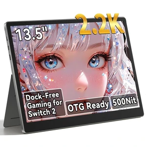 S135 13.5 Inches Portable Monitor for Switch/Switch 2 Laptop 2256*1504P Travel Mini Monitor IPS Display 100% sRGB Built-in Speakers Mini HDMI for PC Desktops Office Xbox PS4/5 Console S135 13.5 Inches Portable Monitor for Switch/Switch 2 Laptop 2256*1504P Travel Mini Monitor IPS Display 100% sRGB Built-in Speakers Mini HDMI for PC Desktops Office Xbox PS4/5 Console