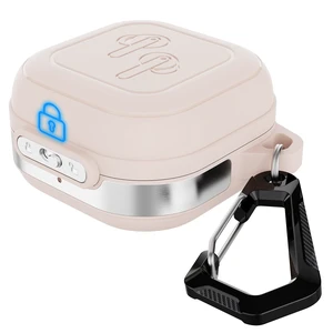 for Galaxy Buds 4 Pro Case & Galaxy Buds 4 Case (2026), Dusty Rose Secure Lock Case with Keychain, Full-Body Shockproof Armor Protective Cover for Galaxy Buds 4 Pro Case & Galaxy Buds 4 Case (2026), Dusty Rose Secure Lock Case with Keychain, Full-Body Shockproof Armor Protective Cover