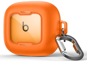 for Beats Powerbeats Pro 2 Case Cover, Magnetic Locking Cases for Beats Powerbeats Pro 2 2025, Shockproof Bumper Protective Covers with Carabiner & Keyring & Cleaner Kit, Orange for Beats Powerbeats Pro 2 Case Cover, Magnetic Locking Cases for Beats Powerbeats Pro 2 2025, Shockproof Bumper Protective Covers with Carabiner & Keyring & Cleaner Kit, Orange