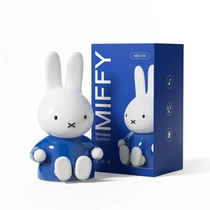 Miffy Portable Bluetooth Speakers, Cute Portable Wireless Speakers with Loud Stereo Sound, Built-in Mic, TF-Card Slot, Dual Pairing,40H Playtime for Room, Desk Decor, for her (Blue) Miffy Portable Bluetooth Speakers, Cute Portable Wireless Speakers with Loud Stereo Sound, Built-in Mic, TF-Card Slot, Dual Pairing,40H Playtime for Room, Desk Decor, for her (Blue)