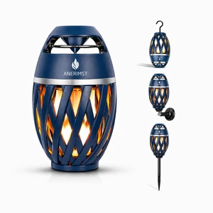 Outdoor Bluetooth Speakers with LED Torch Light, for Dad Wireless & Waterproof Speaker for Garden, Patio, 360° Sound, 24-Hour Playtime - Ideal Present for Men (Blue) Outdoor Bluetooth Speakers with LED Torch Light, for Dad Wireless & Waterproof Speaker for Garden, Patio, 360° Sound, 24-Hour Playtime - Ideal Present for Men (Blue)
