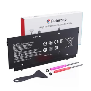 SH03XL 859356-855 Laptop Battery for HP Spectre X360 Convertible 13-AC0XX Replacement 13-AC023DX 13-AC013DX 13-AC033DX 13-W023DX 13-W013DX 13-W0XX 13-AB0XX, Fit SH03057XL CN03XL 859026-421 HSTNN-LB7L SH03XL 859356-855 Laptop Battery for HP Spectre X360 Convertible 13-AC0XX Replacement 13-AC023DX 13-AC013DX 13-AC033DX 13-W023DX 13-W013DX 13-W0XX 13-AB0XX, Fit SH03057XL CN03XL 859026-421 HSTNN-LB7L