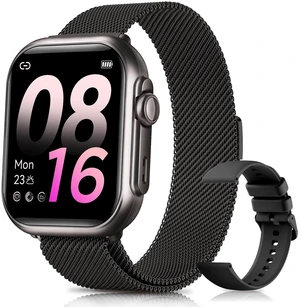 Smart Watches for Women Android& iPhone, 1000mAh Battery, 5ATM 1.83" Fitness Tracking Smartwatches with Health Monitoring(24/7 Heart Rate, Sleep), Messages and App Notifications, Black Smart Watches for Women Android& iPhone, 1000mAh Battery, 5ATM 1.83" Fitness Tracking Smartwatches with Health Monitoring(24/7 Heart Rate, Sleep), Messages and App Notifications, Black