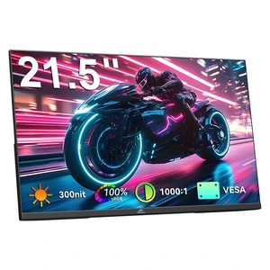21.5" Large Portable Monitor FHD 1080P IPS 75Hz Frameless USB C HDMI Portable Gaming Monitor, Built in Speakers Stand Travel Second Monitor for Laptop Phone PC Xbox 21.5" Large Portable Monitor FHD 1080P IPS 75Hz Frameless USB C HDMI Portable Gaming Monitor, Built in Speakers Stand Travel Second Monitor for Laptop Phone PC Xbox