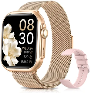 1.83" Smart Watches for Women (Android/iPhone), with 1000mAh Battery, 5ATM 110+ Sports Modes, Messages and App Notifications, Health Monitoring(24/7 Heart Rate, Sleep), Doilg 1.83" Smart Watches for Women (Android/iPhone), with 1000mAh Battery, 5ATM 110+ Sports Modes, Messages and App Notifications, Health Monitoring(24/7 Heart Rate, Sleep), Doilg
