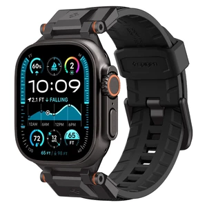 DuraPro Armor for Apple Watch Band, Durable Metal Connector Strap For Apple Watch Ultra 4/3/2/1 49mm, Series 12/11/10 46mm, 9/8/7 45mm, SE3/SE2/SE/6/5/4 44mm, 3/2/1 42mm, Black Edition DuraPro Armor for Apple Watch Band, Durable Metal Connector Strap For Apple Watch Ultra 4/3/2/1 49mm, Series 12/11/10 46mm, 9/8/7 45mm, SE3/SE2/SE/6/5/4 44mm, 3/2/1 42mm, Black Edition