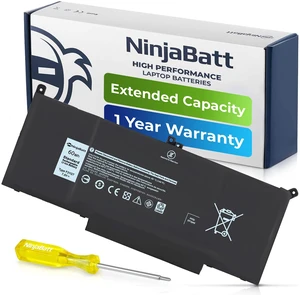 F3YGT Battery for Dell Latitude 7480 7490 7280 7380 7390 Fits 7290 E7280 E7480 E7380 E7490 DM3WC DM6WC 2X39G KG7VF 451-BBYE 453-BBCF 7500mAh 60Wh 7.6V F3YGT Battery for Dell Latitude 7480 7490 7280 7380 7390 Fits 7290 E7280 E7480 E7380 E7490 DM3WC DM6WC 2X39G KG7VF 451-BBYE 453-BBCF 7500mAh 60Wh 7.6V