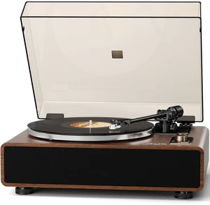 Vinyl Record Player with Magnetic Cartridge and Built-in Speakers Belt-drive turntable with 33/45 RPM playback, Bluetooth playback, aux input, adjustable counterweight,auto off Vinyl Record Player with Magnetic Cartridge and Built-in Speakers Belt-drive turntable with 33/45 RPM playback, Bluetooth playback, aux input, adjustable counterweight,auto off