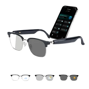AI Smart Glasses, Real-time Translation Bluetooth Glasses, Unisex 169 Languages, Photochromic Lenses, Build-in Mic & Speakers, Open-Ear Wearable Tech Glasses, Travel Business Learning Meeting AI Smart Glasses, Real-time Translation Bluetooth Glasses, Unisex 169 Languages, Photochromic Lenses, Build-in Mic & Speakers, Open-Ear Wearable Tech Glasses, Travel Business Learning Meeting
