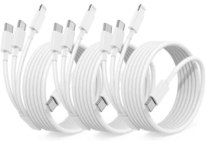 Multi Charging Cable USB C 6ft,3 in 1 Charging Cable and Lightning Cord Fast Charger for Multiple Devices,Triple Universal Charger with USBC to Multiple Connectors for iPhone 17 16 15 14 13 12-3Pcs Multi Charging Cable USB C 6ft,3 in 1 Charging Cable and Lightning Cord Fast Charger for Multiple Devices,Triple Universal Charger with USBC to Multiple Connectors for iPhone 17 16 15 14 13 12-3Pcs