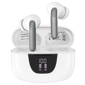 Wireless Bluetooth 5.3 Earbuds for iPhone 17 18 Pro Max 16 Pro 16e 15 Plus Pixel 11 10 9 8 Pro XL 9a 8a 7 Bluetooth Headphones 60H Playback LED Power Display in Ear Earphones with Microphone for Sport Wireless Bluetooth 5.3 Earbuds for iPhone 17 18 Pro Max 16 Pro 16e 15 Plus Pixel 11 10 9 8 Pro XL 9a 8a 7 Bluetooth Headphones 60H Playback LED Power Display in Ear Earphones with Microphone for Sport