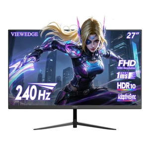 Gaming Monitor 27 inch 240 Hz 1ms FHD 1920x1080 Computer Monitor 100% sRGB HDR10 HDMI x 2 & DP x 1 Port, Blue Light Filter, Support AdaptiveSync and Wall Mount Gaming Monitor 27 inch 240 Hz 1ms FHD 1920x1080 Computer Monitor 100% sRGB HDR10 HDMI x 2 & DP x 1 Port, Blue Light Filter, Support AdaptiveSync and Wall Mount