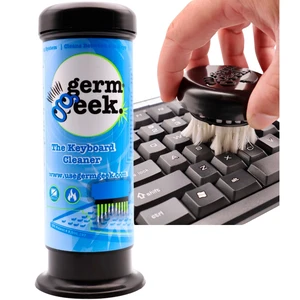 Keyboard & Electronics Cleaner Reusable Brush + Solution Deep Cleaning for Keyboards, Laptops & More Removes Dust, Fingerprints & Grime Patented Brush 100+ Uses Made in USA Keyboard & Electronics Cleaner Reusable Brush + Solution Deep Cleaning for Keyboards, Laptops & More Removes Dust, Fingerprints & Grime Patented Brush 100+ Uses Made in USA