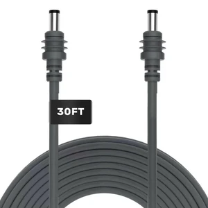 Starlink Mini DC Power Cable, 10M/30FT Replacement Starlink Mini Cable Custom DC cable for Starlink Mini uses premium 18AWG copper & liquid silicone, waterproof, stable power without signal loss Starlink Mini DC Power Cable, 10M/30FT Replacement Starlink Mini Cable Custom DC cable for Starlink Mini uses premium 18AWG copper & liquid silicone, waterproof, stable power without signal loss