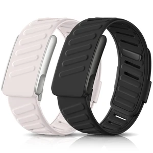 2 Pack Bands Compatible with Whoop 5.0 Bands One, Peak and MG/Life, Soft Silicone Breathable Waterproof Sport Adjustable Replacement Strap for Whoop Band 5.0 Women Men 2 Pack Bands Compatible with Whoop 5.0 Bands One, Peak and MG/Life, Soft Silicone Breathable Waterproof Sport Adjustable Replacement Strap for Whoop Band 5.0 Women Men