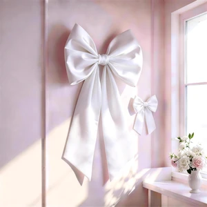 White Bow Decor 2 Pack, Large and Small Size Bow Wall Decor Coquette White Bow Backdrop For Girls Room, Two Size Bow Decorations For Birthday Bridal Shower Wedding Christmas Party Decor White Bow Decor 2 Pack, Large and Small Size Bow Wall Decor Coquette White Bow Backdrop For Girls Room, Two Size Bow Decorations For Birthday Bridal Shower Wedding Christmas Party Decor