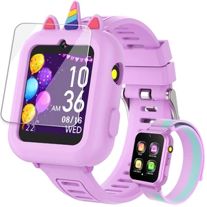 Smart Watch for Kids with 39 Games,Camera,Video,Music Player,Recorder,Alarm,Pedometer,Flashlight,Stopwatch,HD Touch Screen,Birthday Gift Toy for Girls Ages 3-12(Purple) Smart Watch for Kids with 39 Games,Camera,Video,Music Player,Recorder,Alarm,Pedometer,Flashlight,Stopwatch,HD Touch Screen,Birthday Gift Toy for Girls Ages 3-12(Purple)