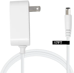 30W Extra Long Power Adapter Compatible with Echo (3rd & 4th Generation), Echo Plus (2nd Generation), Echo Show (8, 10, 15, 21) (17 Foot) 30W Extra Long Power Adapter Compatible with Echo (3rd & 4th Generation), Echo Plus (2nd Generation), Echo Show (8, 10, 15, 21) (17 Foot)