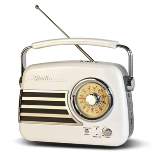 D326 Portable AM FM SW Vintage Radio Retro Bluetooth Speaker Receiver White Plug in Wall Retro Radio Great Receiver Support USB Drive/Micro SD Card Good Sound for Family for Home Kitchen Outdoors D326 Portable AM FM SW Vintage Radio Retro Bluetooth Speaker Receiver White Plug in Wall Retro Radio Great Receiver Support USB Drive/Micro SD Card Good Sound for Family for Home Kitchen Outdoors