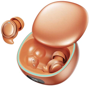 NE96 Sleep Earbuds Bluetooth 6.0 for Side Sleepers, Wireless Bluetooth Earbuds with Noise Blocking, Mini Invisible Earbuds, LED Display, 60H, Comfortable Ear Plugs for Sleeping,Working, Hiking-Orange NE96 Sleep Earbuds Bluetooth 6.0 for Side Sleepers, Wireless Bluetooth Earbuds with Noise Blocking, Mini Invisible Earbuds, LED Display, 60H, Comfortable Ear Plugs for Sleeping,Working, Hiking-Orange