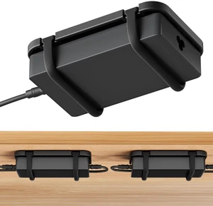 2 Pack Upgraded Laptop Charger Holder,Adjustable Silicone Strap Power Brick Organizer With Heat Dissipation,Under Desk Cable Management Mount For Most Power Adapters,Chargers,Screws & Adhesive 2 Pack Upgraded Laptop Charger Holder,Adjustable Silicone Strap Power Brick Organizer With Heat Dissipation,Under Desk Cable Management Mount For Most Power Adapters,Chargers,Screws & Adhesive