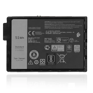 7WNW1 Laptop Battery Replacement for Dell Latitude 5424 Rugged Extreme, Latitude 5420 Rugged Extreme, Latitude 7424 Rugged Extreme P85G P85G001 P86G P86G001 DMF8C GK3D3 6NNCF DP3KF DMF0C 7WNW1 Laptop Battery Replacement for Dell Latitude 5424 Rugged Extreme, Latitude 5420 Rugged Extreme, Latitude 7424 Rugged Extreme P85G P85G001 P86G P86G001 DMF8C GK3D3 6NNCF DP3KF DMF0C