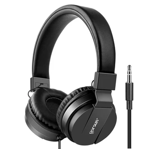 Kids Headphones, Lightweight Stereo Wired Toddler HeadphonesAdjustable Headband Children's Headset for Smartphones Computer Pad Earphones(Black) Kids Headphones, Lightweight Stereo Wired Toddler HeadphonesAdjustable Headband Children's Headset for Smartphones Computer Pad Earphones(Black)