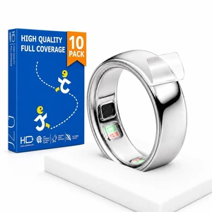 10-Pack Ultra Thin TPU Ring Protector Film for Oura Ring 5 Size 13 Clear TPU protector film for Oura Ring 5 helps reduce daily scuffs, preserves the original look, and stays on while charging 10-Pack Ultra Thin TPU Ring Protector Film for Oura Ring 5 Size 13 Clear TPU protector film for Oura Ring 5 helps reduce daily scuffs, preserves the original look, and stays on while charging
