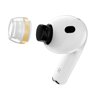 AuraFine for AirPods Pro 3 Patented Silicone Ear Tips and Adapters with Aura-Rib Dual-Density Core for Dynamic Stability and Enhanced Comfort (one Pair)(Ear Tips Installed) (XXS) AuraFine for AirPods Pro 3 Patented Silicone Ear Tips and Adapters with Aura-Rib Dual-Density Core for Dynamic Stability and Enhanced Comfort (one Pair)(Ear Tips Installed) (XXS)