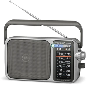AM FM Radio Portable Battery Operated or AC Power Headphone Jack Classic retro design,great reception,big speaker,large tuning knob,ideal gift for elders,home decoration & daily listening AM FM Radio Portable Battery Operated or AC Power Headphone Jack Classic retro design,great reception,big speaker,large tuning knob,ideal gift for elders,home decoration & daily listening