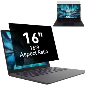 Laptop Privacy Screen 16 Inch 16:9 Aspect Ratio Screen Size:345.3 mm×199.1mm, Anti-Glare,Anti Blue light,Removable,Compatible With Lenovo HP Dell Acer Asus Thinkpad Envy Xps Laptop Privacy Screen 16 Inch 16:9 Aspect Ratio Screen Size:345.3 mm×199.1mm, Anti-Glare,Anti Blue light,Removable,Compatible With Lenovo HP Dell Acer Asus Thinkpad Envy Xps