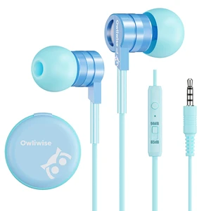 Kids Wired Earbuds with Case with mic, 85/94dB Volume Limited tangle-free cord, volume control, for School, Chromebook, laptop, iphone, girls, boys, Wired earbuds for kids, Spark Series Kids Wired Earbuds with Case with mic, 85/94dB Volume Limited tangle-free cord, volume control, for School, Chromebook, laptop, iphone, girls, boys, Wired earbuds for kids, Spark Series
