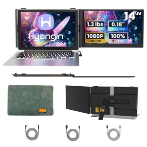 Laptop Screen Extender 14-inch, 2026 Upgraded Ultra-Slim 1080P Laptop Monitor Extender, Ultra-Light Dual Screen Portable Monitor for 13-17.3" Laptops, Compatible with Windows/Mac/Linux/Chrome Laptop Screen Extender 14-inch, 2026 Upgraded Ultra-Slim 1080P Laptop Monitor Extender, Ultra-Light Dual Screen Portable Monitor for 13-17.3" Laptops, Compatible with Windows/Mac/Linux/Chrome