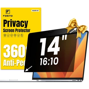 14 Inch 16:10 Laptop Privacy Screen Protector, 360° Anti Peeping and Anti Glare Laptop Privacy Shield Compatible with All 14" Laptops with 16:10 Aspect Ratio 14 Inch 16:10 Laptop Privacy Screen Protector, 360° Anti Peeping and Anti Glare Laptop Privacy Shield Compatible with All 14" Laptops with 16:10 Aspect Ratio