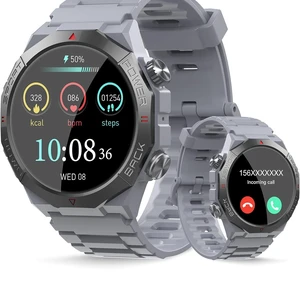 Smart Watch, Smartwatch for Men Women(Answer/Make Calls), 1.39" HD Fitness Watch with 100+ Sports Modes, Heart Rate Monitor/Step Counter, IP68 Waterproof Activity Tracker, Silvery Smart Watch, Smartwatch for Men Women(Answer/Make Calls), 1.39" HD Fitness Watch with 100+ Sports Modes, Heart Rate Monitor/Step Counter, IP68 Waterproof Activity Tracker, Silvery