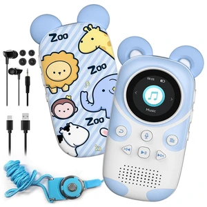 32GB Cute Panda MP3 Player for Kids, Bluetooth 5.3, Built-in Speaker Zoo Animal Pattern, Volume Limit, Voice Recorder, FM Radio, 3.5mm Headphone Jack, Alarm Clcok, Supports 128GB microSD Card 32GB Cute Panda MP3 Player for Kids, Bluetooth 5.3, Built-in Speaker Zoo Animal Pattern, Volume Limit, Voice Recorder, FM Radio, 3.5mm Headphone Jack, Alarm Clcok, Supports 128GB microSD Card