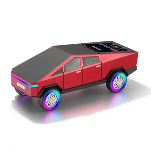 WS-580L Cyberpunk Truck Bluetooth Speaker with RGB Wheels (Red) Cyberpunk Truck Design, Display Screen & RGB Wheels, TWS Stereo & FM Radio, USB/TF Playback, Built-In Mic WS-580L Cyberpunk Truck Bluetooth Speaker with RGB Wheels (Red) Cyberpunk Truck Design, Display Screen & RGB Wheels, TWS Stereo & FM Radio, USB/TF Playback, Built-In Mic